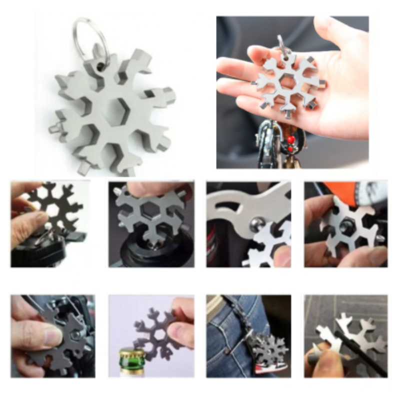 Globetrek° HandyTool 1+1 GRATIS: Alles-In-Één Multifunctionele Compacte Handgereedschap