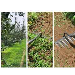 Globetrek° GardenRake: Professionele Sterke En Duurzame Tuinhark Voor Bodemverzorging