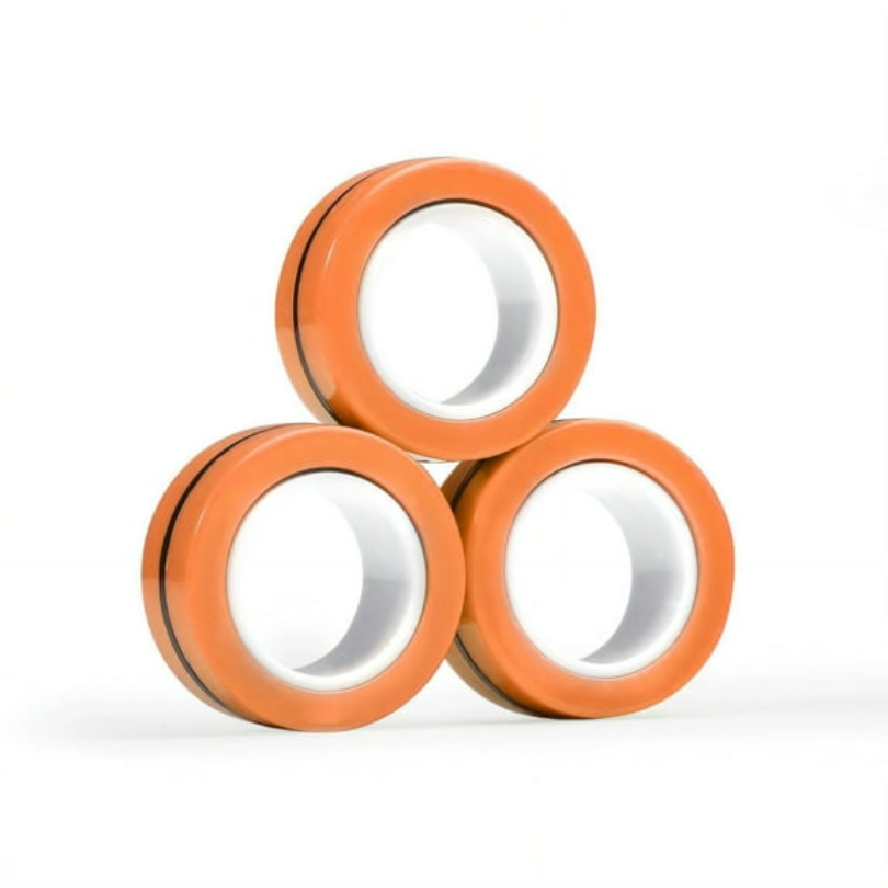 Kletshuts™ FidgetRing 1+1 GRATIS: Stressverlichtende Fidget Magnetische Spinner Ring Speelgoed