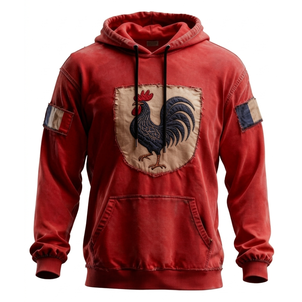 Icone™ WesternHoodie: Stijlvolle Vintage Losse Pasvorm Comfortabele Western Hoodie
