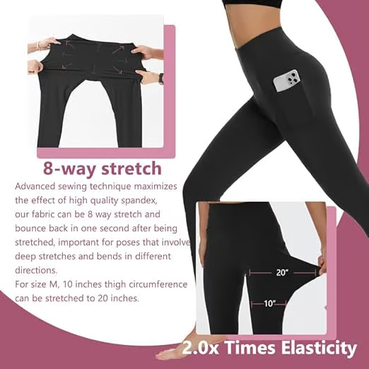 Icone™ TrainingLeggings: Hooggesloten Buik Controle Sculpting Legging