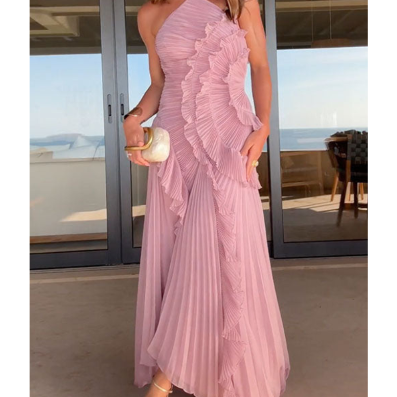 Icone™ RuffleDress - Elegante Straling Luxe Ruffle Jurk