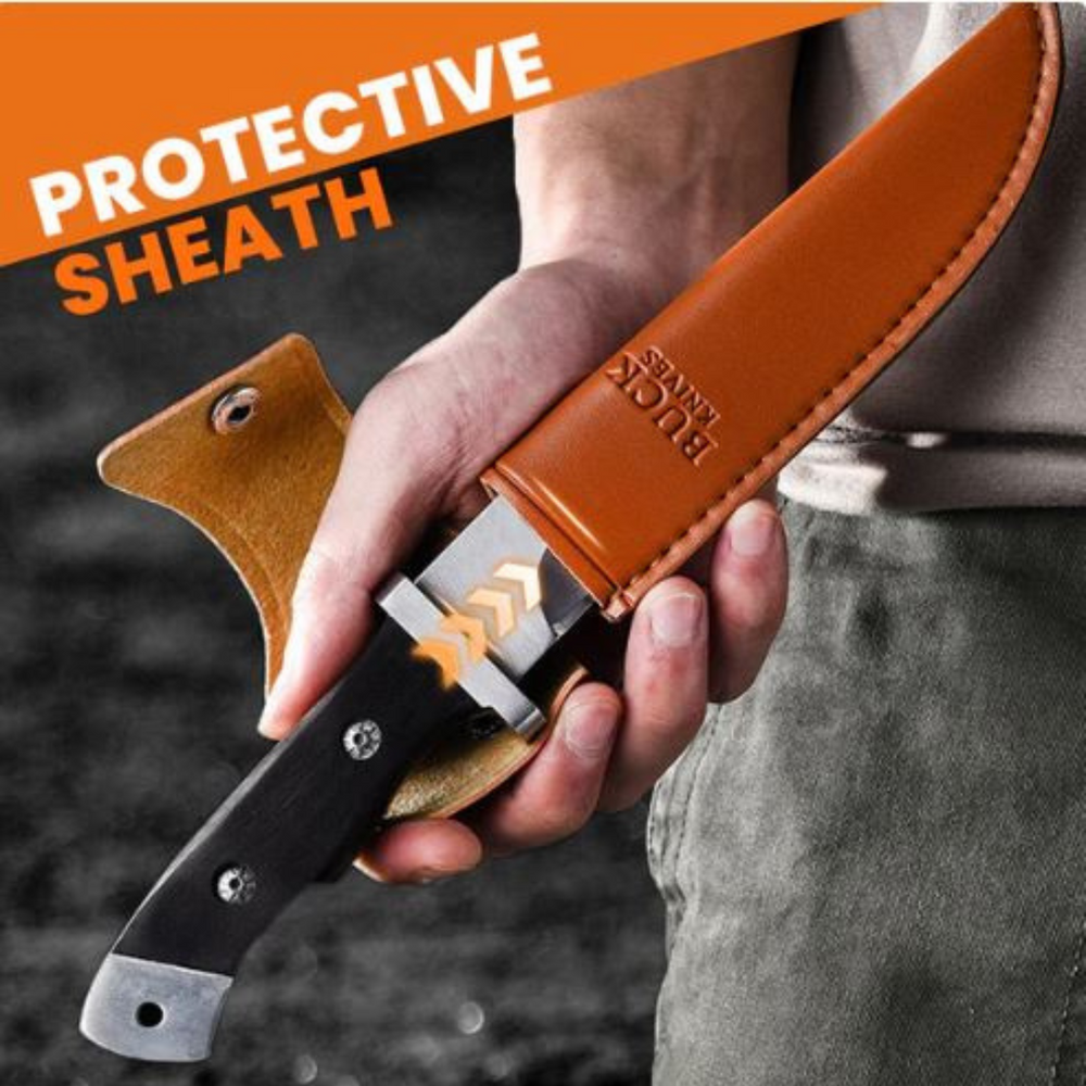 MultiKnife - Thuis en Buiten Multifunctioneel Mes met Schede