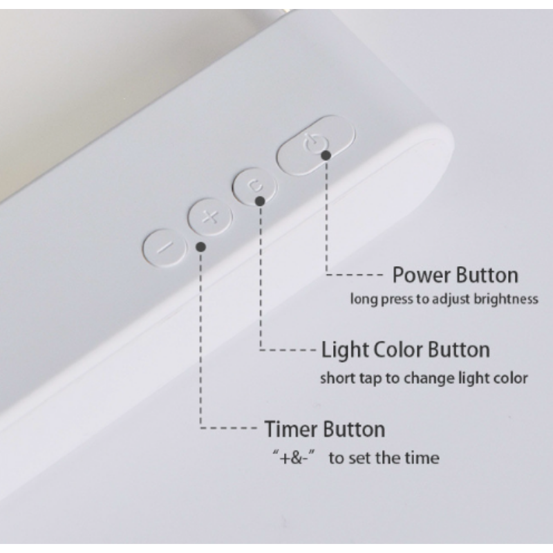 Ledsen™ ReadingLight: Oplaadbare Draagbare LED Nacht Boek Het Lezen Van Licht