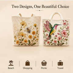 Icone™ SummerTote: Ruime en Comfortabele Zomer Design Tote Bag