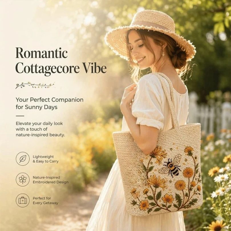 Icone™ SummerTote: Ruime en Comfortabele Zomer Design Tote Bag