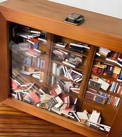 AnxietyBookshelf - Schudden en Schikken Angst Boekenplank