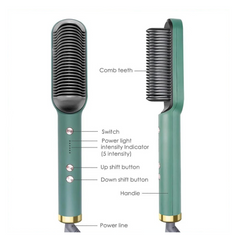 Rose® CeramicBrush- Haar Stijltang en Kruller Borstel