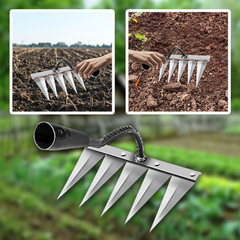 Globetrek° GardenRake: Professionele Sterke En Duurzame Tuinhark Voor Bodemverzorging