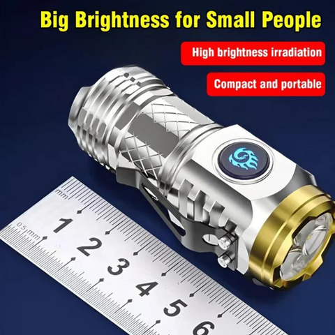 MiniFlashlight - Mini Drieoog Super Power Zaklamp