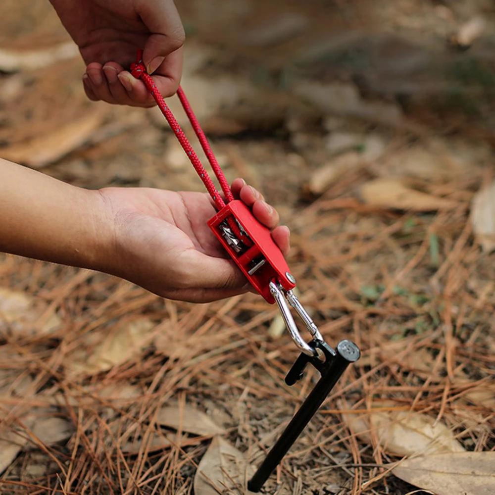 CampingRope - Verstelbaar Katrol Camping Touw