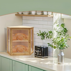 UltiFurni® CornerCabinet: Ruimtebesparende Slimme Voorraadkast