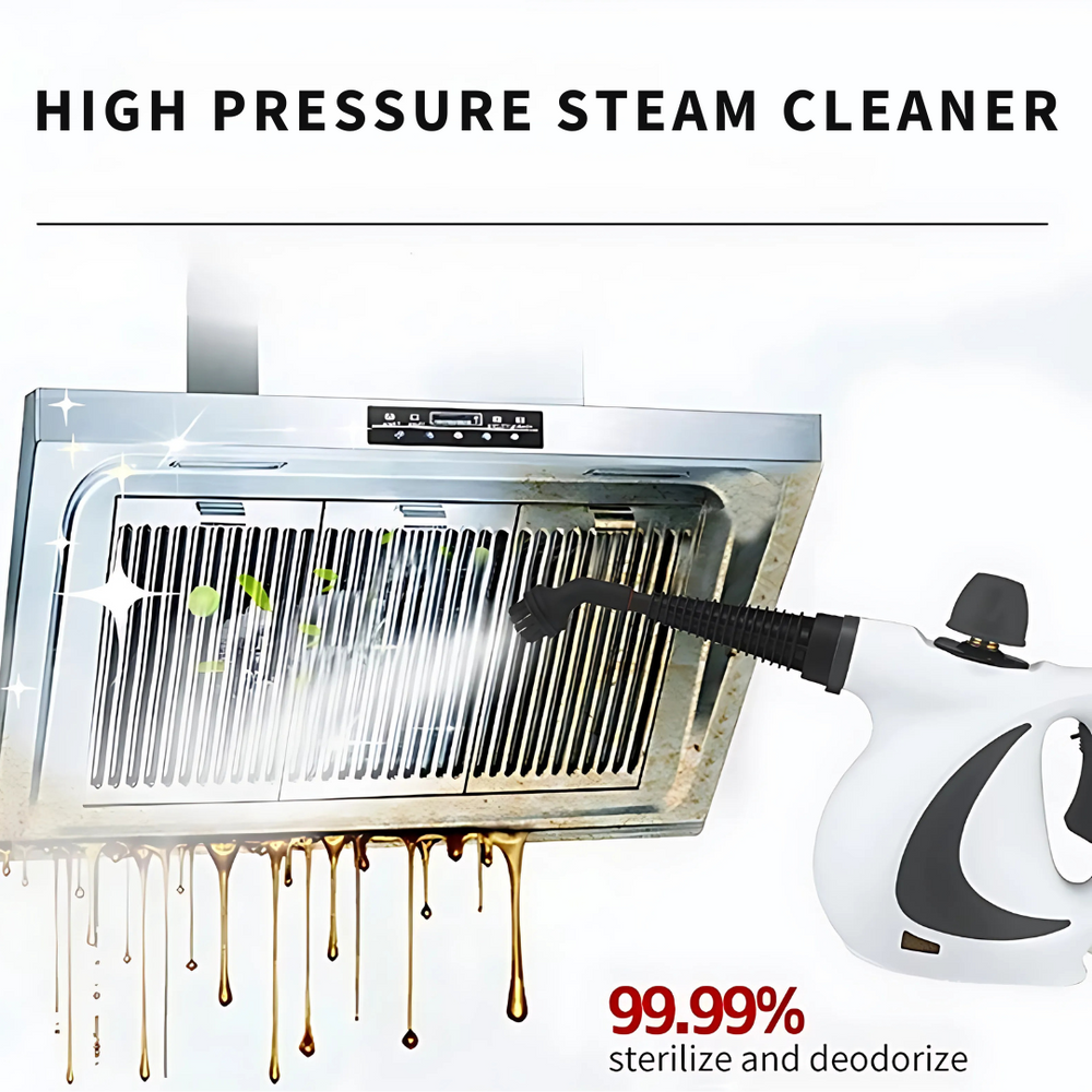 Cleaner Pro° PowerSteam: Multifunctioneel Krachtige Thuis Stoomreiniger Set