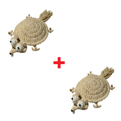 Globetrek° CrochetCoaster 1+1 GRATIS: Grappige Eekhoorn Haak Onderzetter