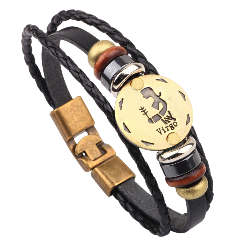 Jewelance™ ZodiacBracelet 1+1 GRATIS: Verstelbare Vintage Charme Zodiac Sign Bracelet