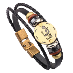 Jewelance™ ZodiacBracelet 1+1 GRATIS: Verstelbare Vintage Charme Zodiac Sign Bracelet