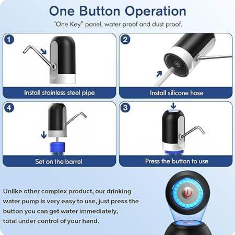 Globetrek° WaterDispenser: Een Touch Automatische Waterdispenser