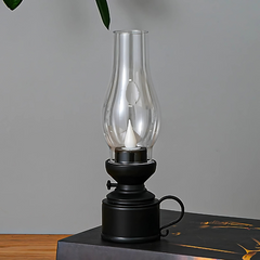 Ledsen™ VintageLamp 1+1 GRATIS: Vintage LED Kerosine Lamp Met Flikkerend Vlam