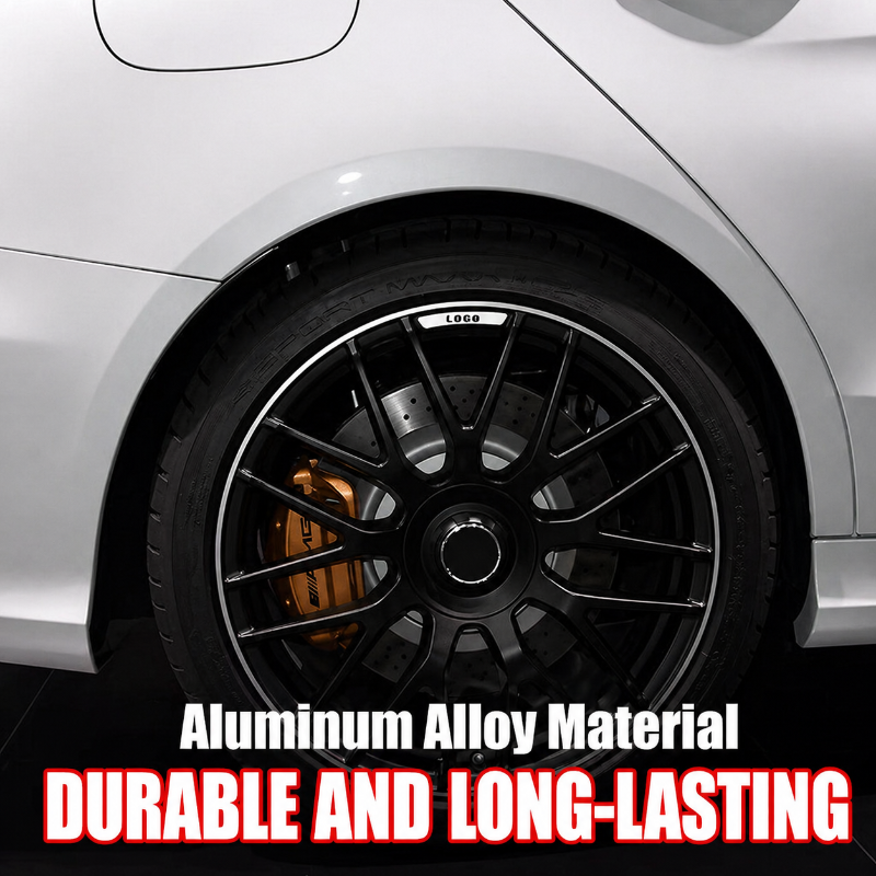 WheelDecals 1+1 GRATIS - Eenvoudig Toepasbare Wielstickers Auto Logo Velgen Stickers