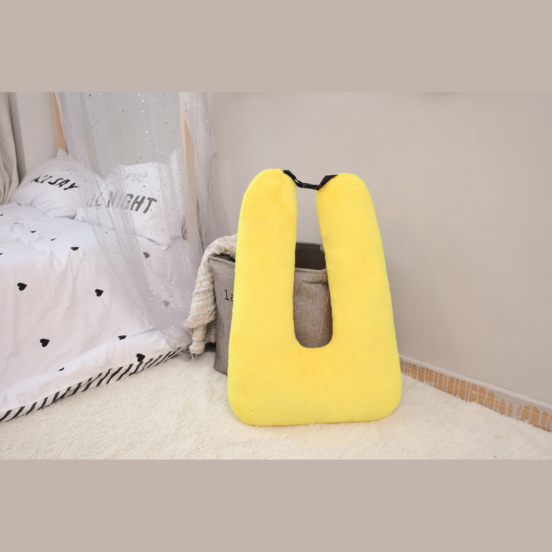 TravelPillow - Pluche U-Vormige Comfortabele Reis Neksteun Kussen