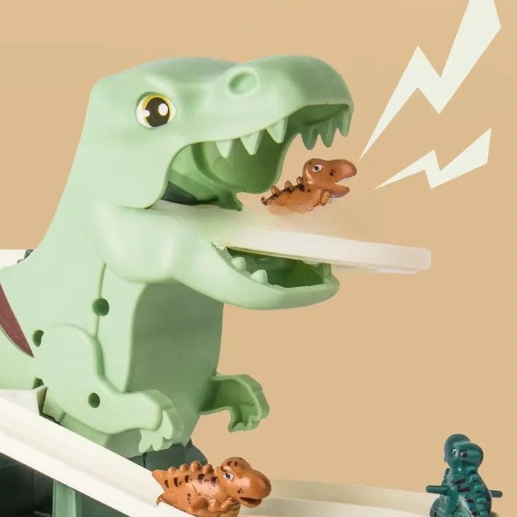 Kletshuts™ DinoSlide: Automatisch Dino Glijbaan Baan Speelgoed Voor Kinderen