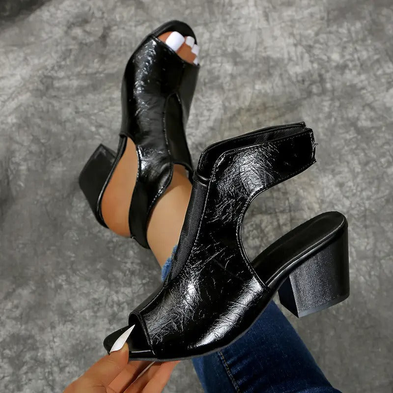 Happy™ SlipOnHeels: Elegante Sexy Uitglijden-Op Ontwerp Hakken