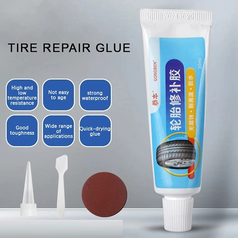 TireFix 1+1 GRATIS: Universele Multifunctionele Band Oppervlak Reparatie Lijm