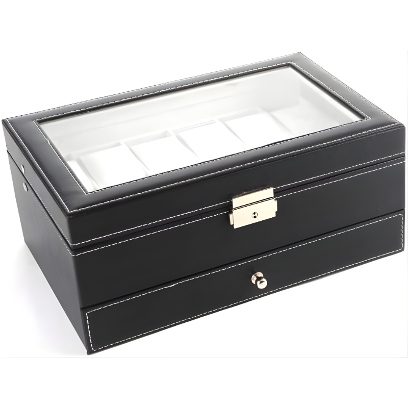 WatchVault - Stijlvolle Beschermende Horloge Vault En Organizer