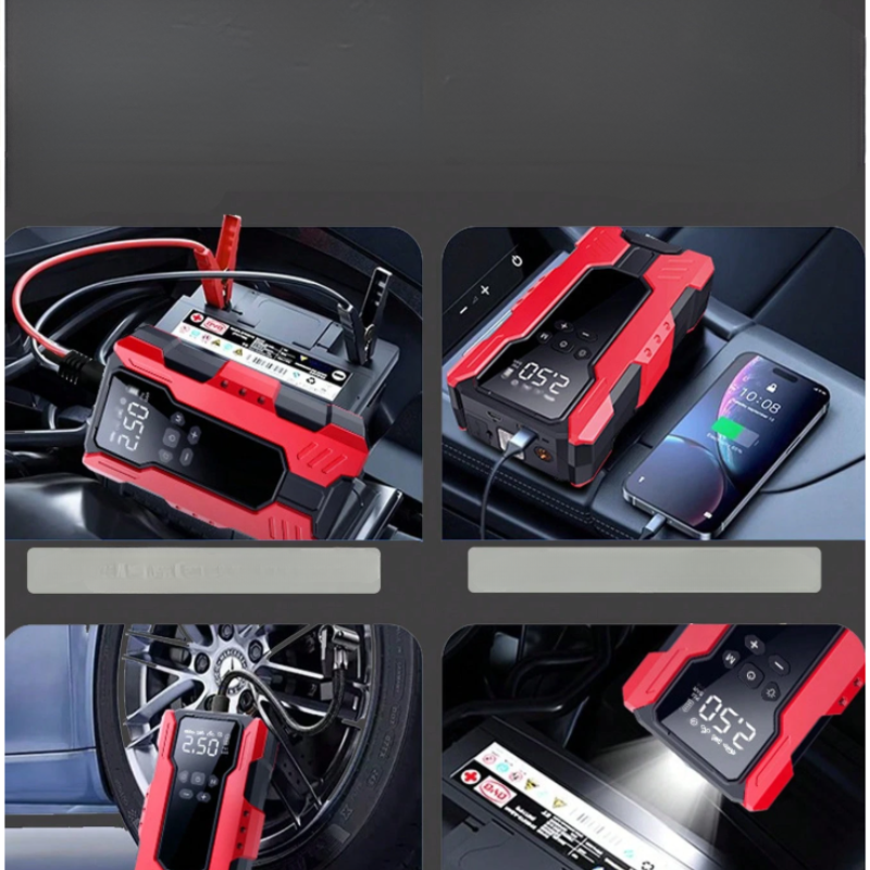 PowerStarter - Duurzame Heavy-Duty Eenvoudig Te Gebruiken Draagbare Acculader