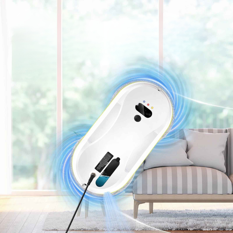 Cleaner Pro° CleaningBot: Slim Schoonmaak Robot Met Spuiten En Veiligheid Sensoren