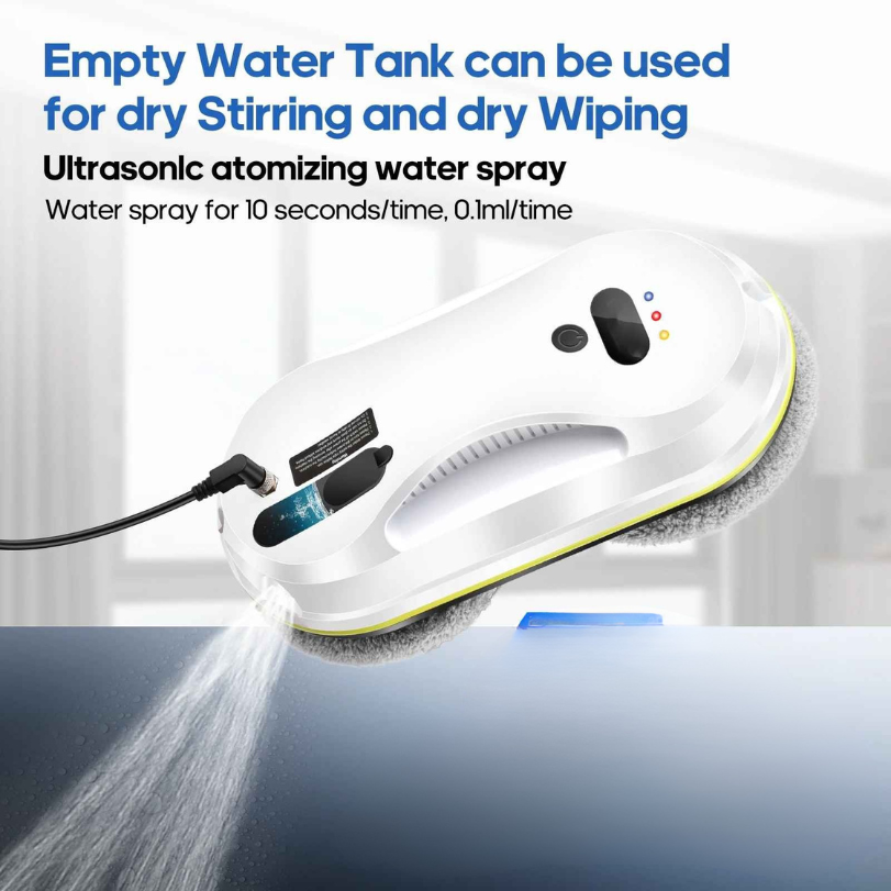 Cleaner Pro° CleaningBot: Slim Schoonmaak Robot Met Spuiten En Veiligheid Sensoren