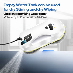 Cleaner Pro° CleaningBot: Slim Schoonmaak Robot Met Spuiten En Veiligheid Sensoren