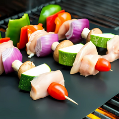 Globetrek° GrillMat – Anti-Aanbak BBQ Grillmatten Met Gemakkelijk Snijden Doos