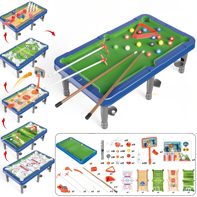 Kletshuts™ MiniArena: Ultieme 6-In-1 Draagbare Mini Arena Entertainment Tafel