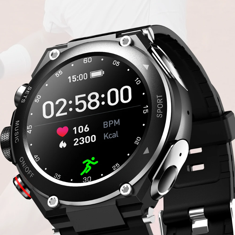PowerWatch - Stijlvolle Ultra-Slanke Multifunctionele Bluetooth Slimme Kracht Horloge