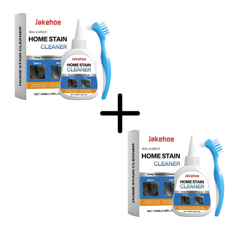 Cleaner Pro° StainSolution 1+1 GRATIS: Zwaar-Plicht Multi-Oppervlak Vlekkenoplossing Met Schrobborstel