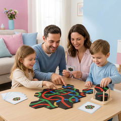 Kletshuts™ PathPuzzle: Educatieve Gezinsvriendelijke Path Puzzle