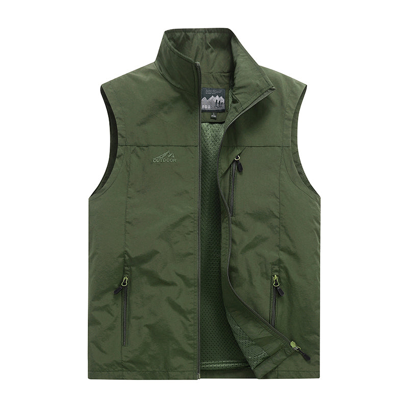 Icone™ CasualVest: Comfortabele Casual Stijl Veelzijdig Outdoor Vest