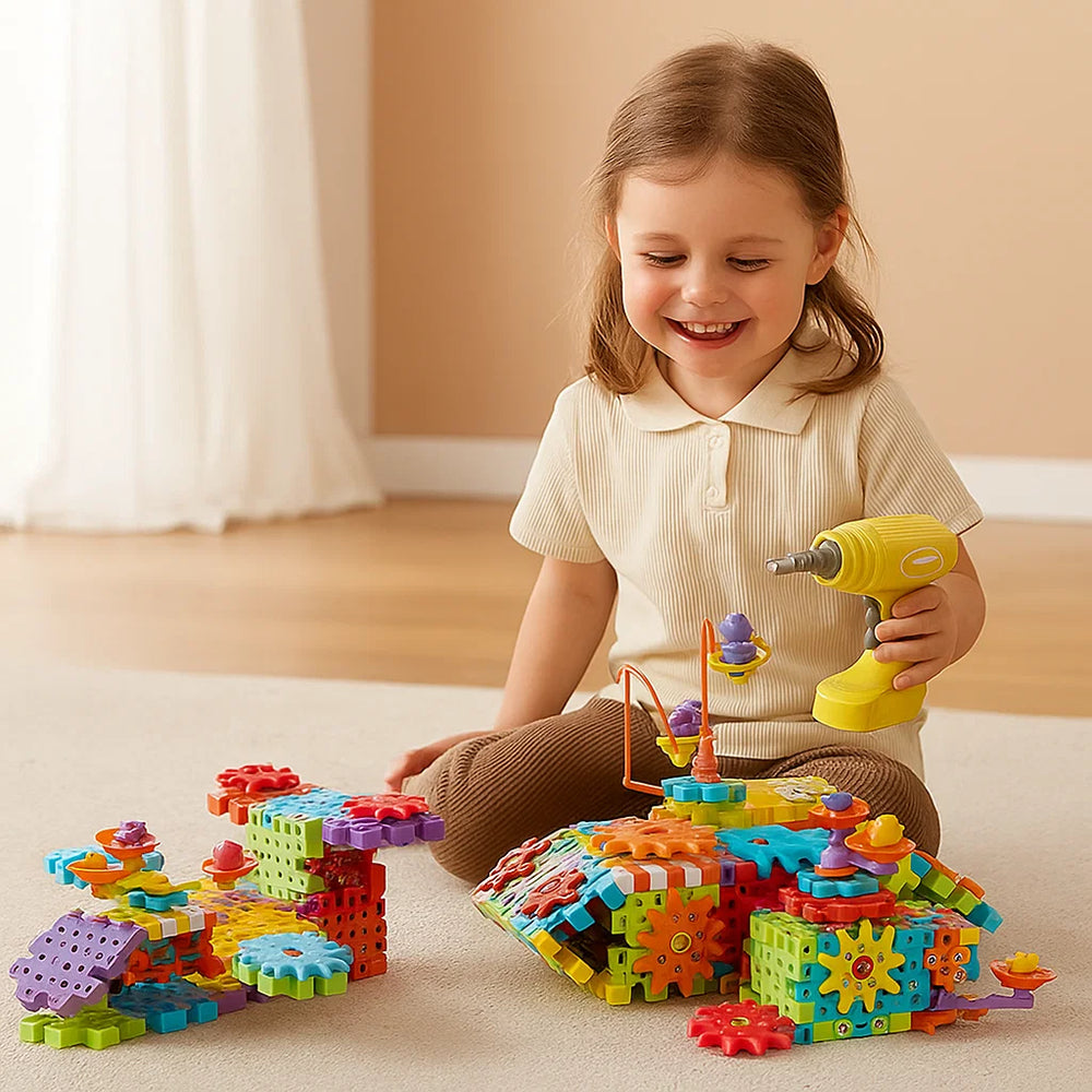 Kletshuts™ GearPuzzle: Geweldig Interactief 3D Uitrusting Puzzel Spel Set