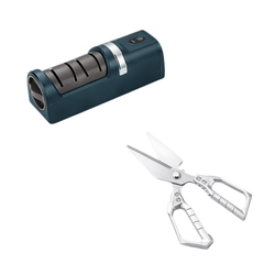 Globetrek° EdgeSharpener: Elektrisch Snel Verscherping Systeem Zacht Rand Finish Hulpmiddel