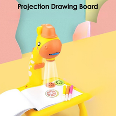 Kletshuts™ DrawingTable: Kids Teken- en Kleurprojector Giraffe Tafel