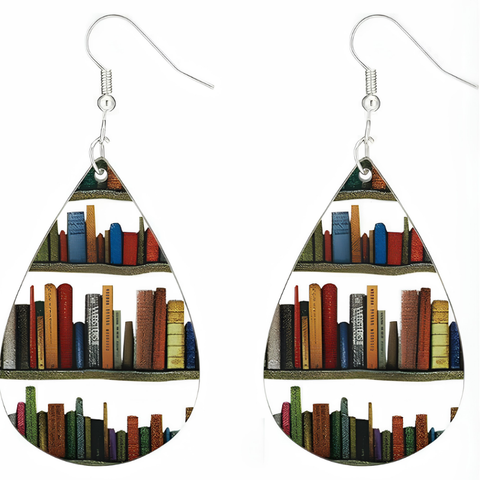 Jewelance™ BookEarrings 1+1 GRATIS: Stijlvolle Kleurrijke Retro Boek Oorbellen