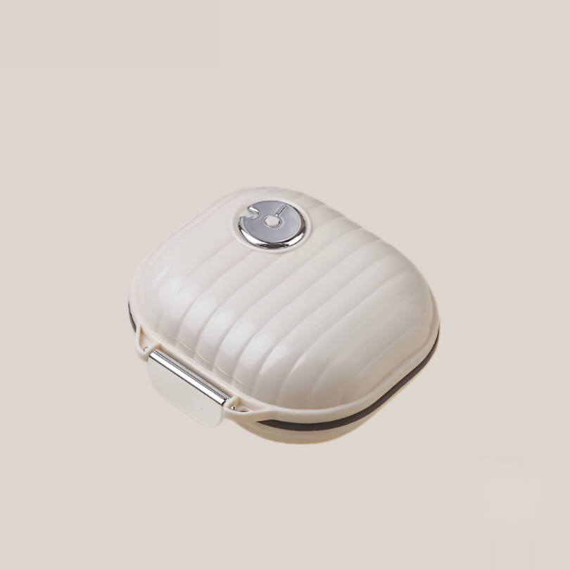 PillBox 1+1 GRATIS: Veilige Draagbare En Handige Pillenorganizer Opslagdoos