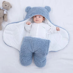 Kletshuts™ BabySwaddle: Ultra-Zachte Veilige Baby Inbakeren Slaapzak