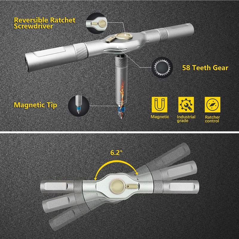 ToolMaster™ – Multi-Functionele Precisie Ratchet Tool Set
