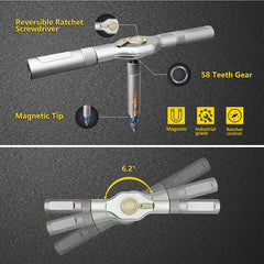ToolMaster™ – Multi-Functionele Precisie Ratchet Tool Set