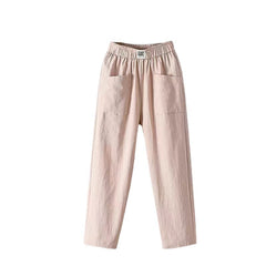 Icone™ LoosePants: Hoge Taille, Losse, Relaxte Elke Dag Broek