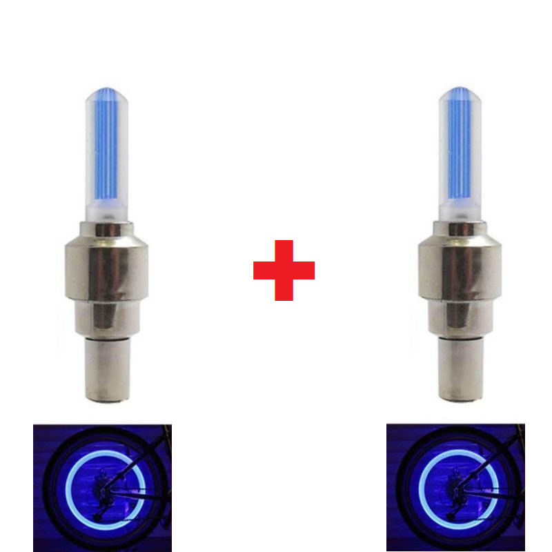 Ledsen™ ValveLights 1+1 GRATIS: LED Band Ventiel Doppen Nacht Ritten Wiel Lichten