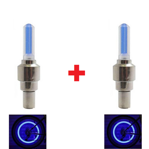 Ledsen™ ValveLights 1+1 GRATIS: LED Band Ventiel Doppen Nacht Ritten Wiel Lichten