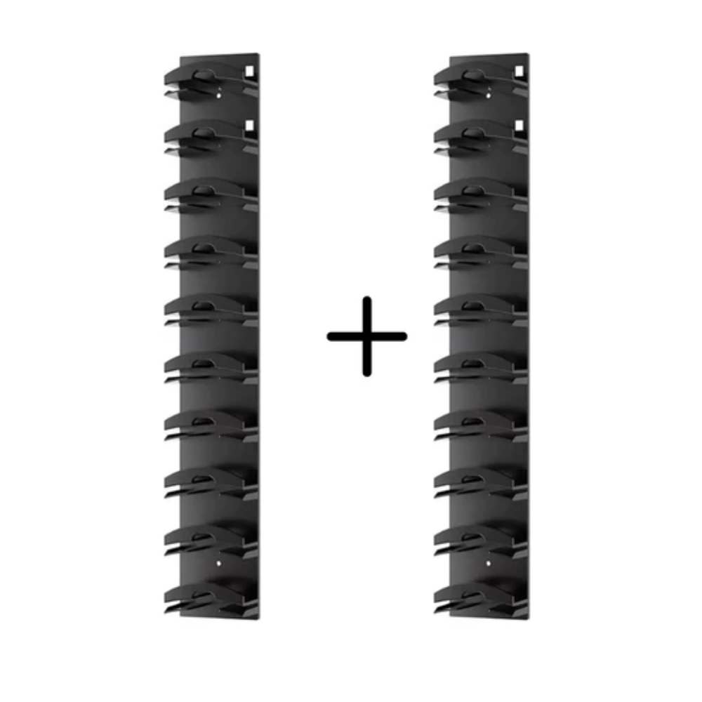 GlideHold® HatOrganizer 1+1 GRATIS: Wand Gemonteerd Hoeden Organizer Rek